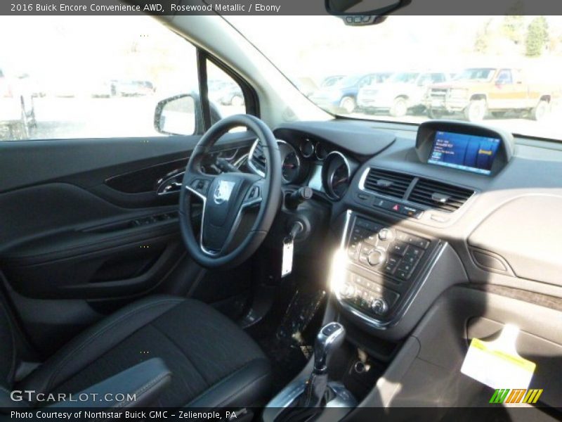 Rosewood Metallic / Ebony 2016 Buick Encore Convenience AWD