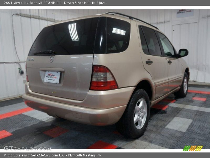 Desert Silver Metallic / Java 2001 Mercedes-Benz ML 320 4Matic