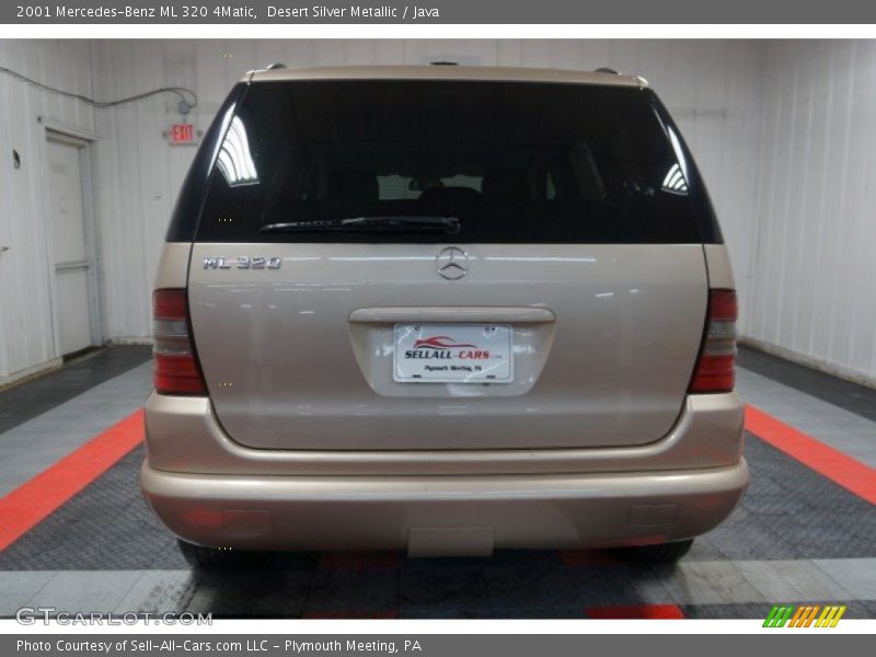 Desert Silver Metallic / Java 2001 Mercedes-Benz ML 320 4Matic