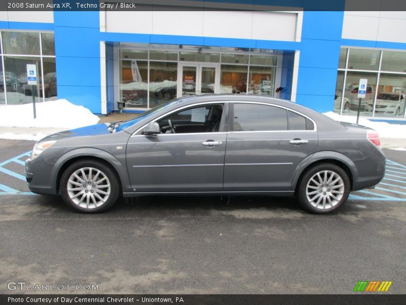 Techno Gray / Black 2008 Saturn Aura XR
