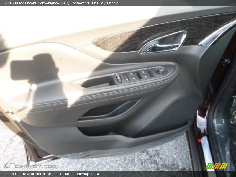 Rosewood Metallic / Ebony 2016 Buick Encore Convenience AWD