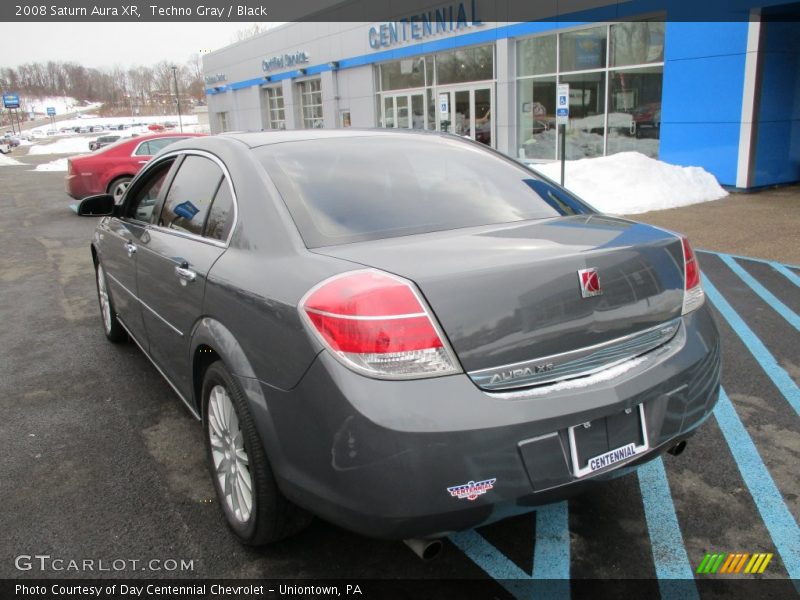 Techno Gray / Black 2008 Saturn Aura XR