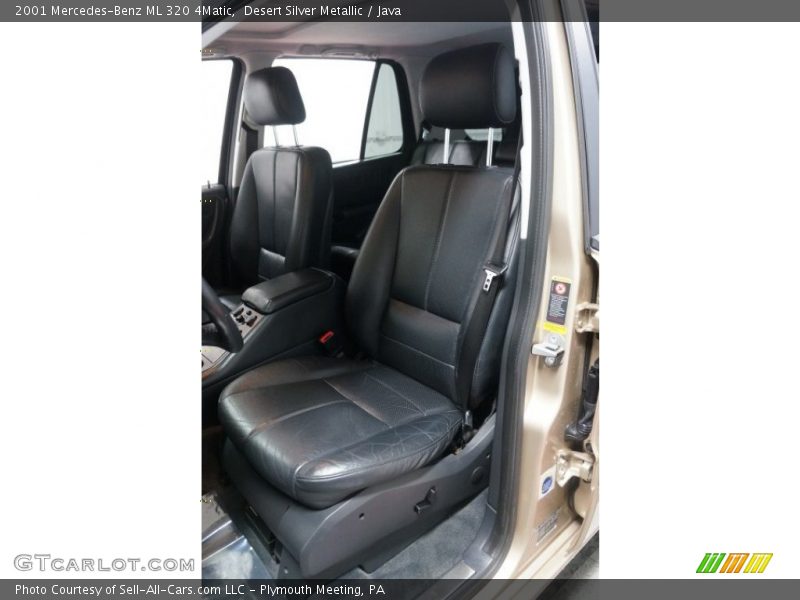 Desert Silver Metallic / Java 2001 Mercedes-Benz ML 320 4Matic