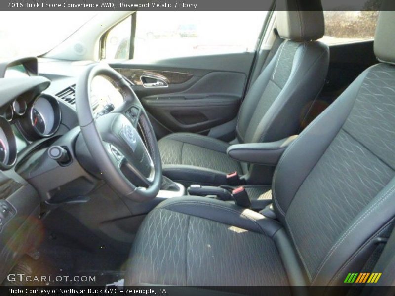 Rosewood Metallic / Ebony 2016 Buick Encore Convenience AWD