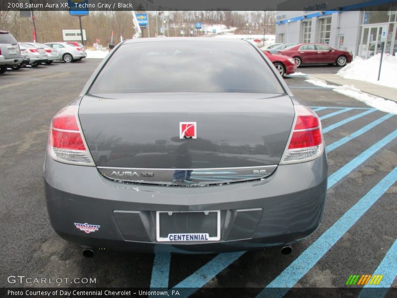 Techno Gray / Black 2008 Saturn Aura XR