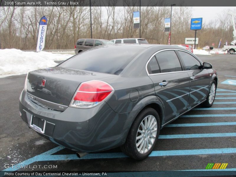 Techno Gray / Black 2008 Saturn Aura XR