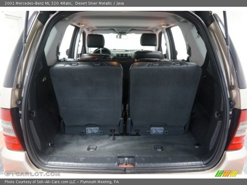 Desert Silver Metallic / Java 2001 Mercedes-Benz ML 320 4Matic