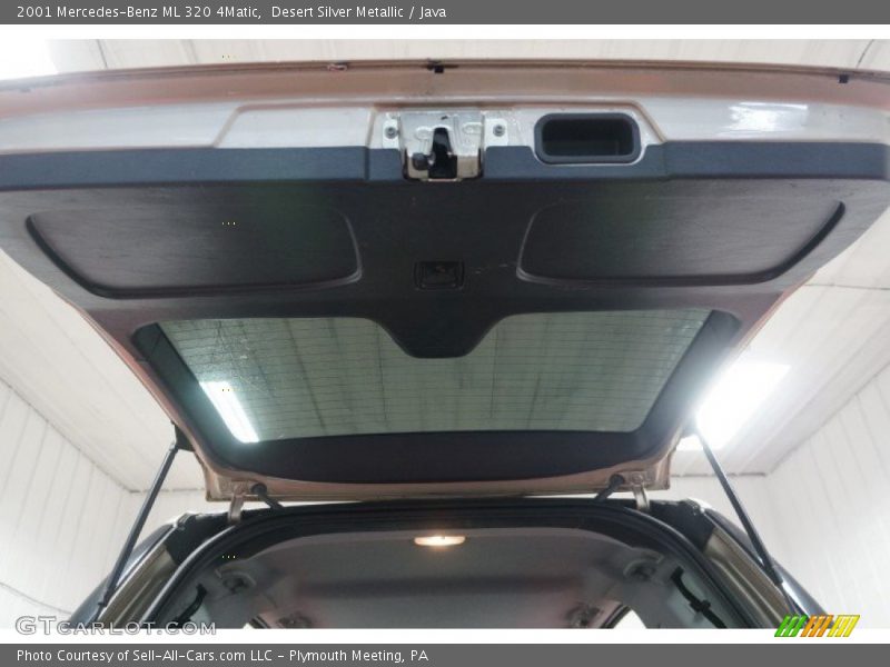 Desert Silver Metallic / Java 2001 Mercedes-Benz ML 320 4Matic