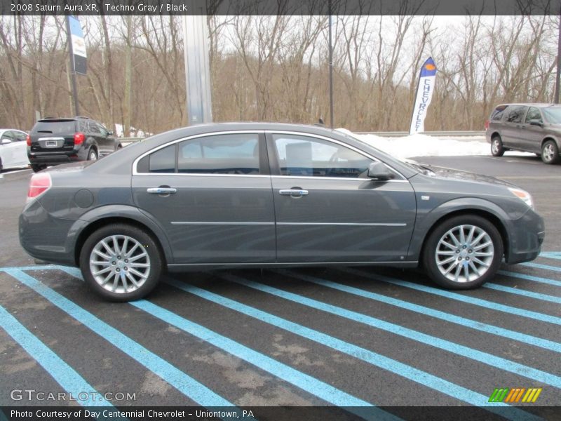 Techno Gray / Black 2008 Saturn Aura XR