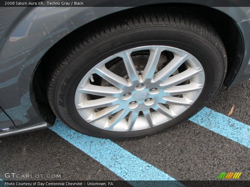 Techno Gray / Black 2008 Saturn Aura XR