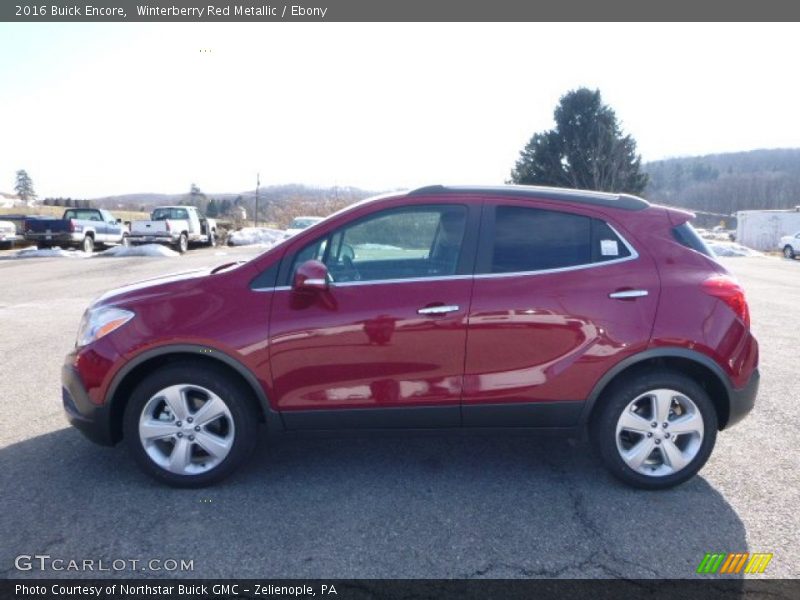 Winterberry Red Metallic / Ebony 2016 Buick Encore