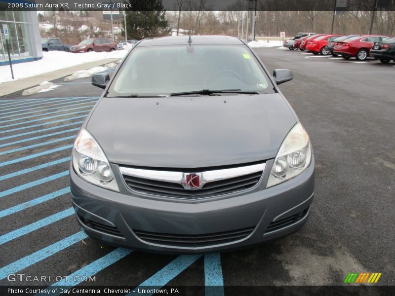 Techno Gray / Black 2008 Saturn Aura XR