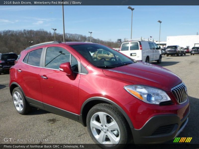 Winterberry Red Metallic / Ebony 2016 Buick Encore