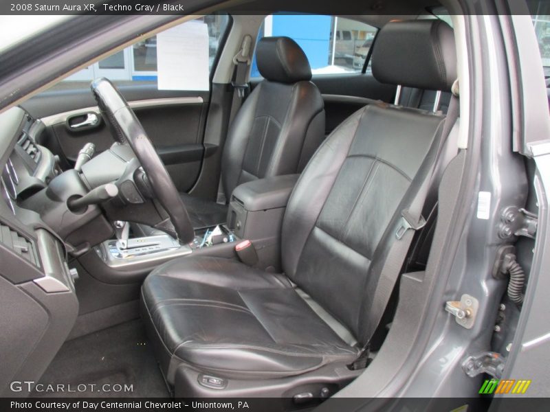 Techno Gray / Black 2008 Saturn Aura XR
