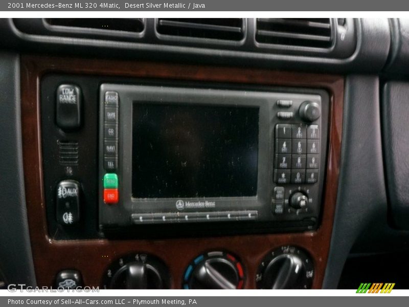 Desert Silver Metallic / Java 2001 Mercedes-Benz ML 320 4Matic