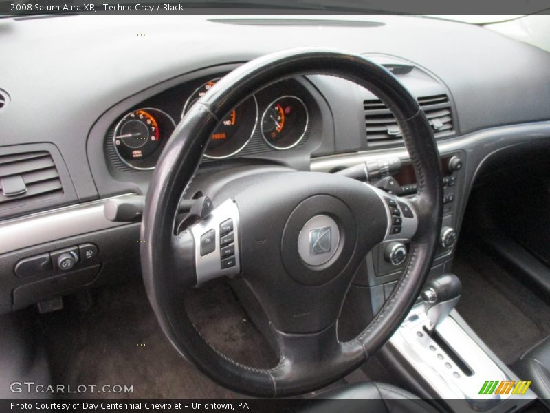 Techno Gray / Black 2008 Saturn Aura XR