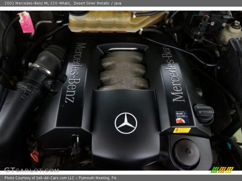 Desert Silver Metallic / Java 2001 Mercedes-Benz ML 320 4Matic