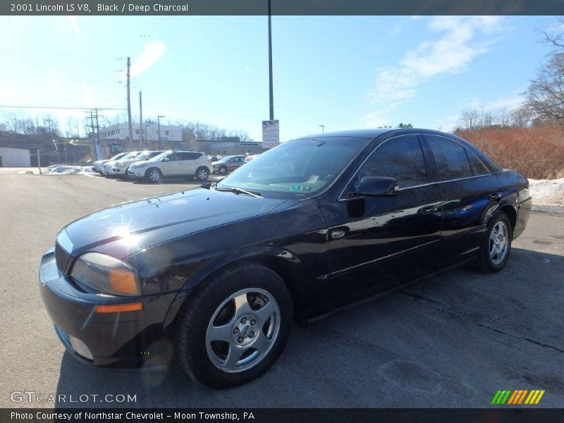 Black / Deep Charcoal 2001 Lincoln LS V8