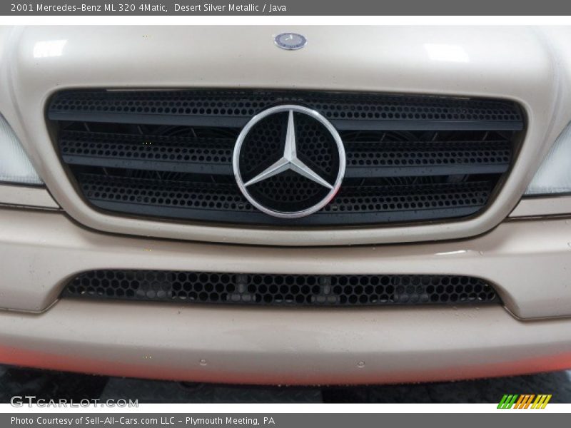 Desert Silver Metallic / Java 2001 Mercedes-Benz ML 320 4Matic