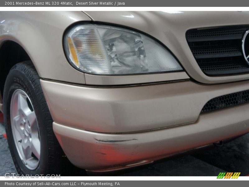 Desert Silver Metallic / Java 2001 Mercedes-Benz ML 320 4Matic