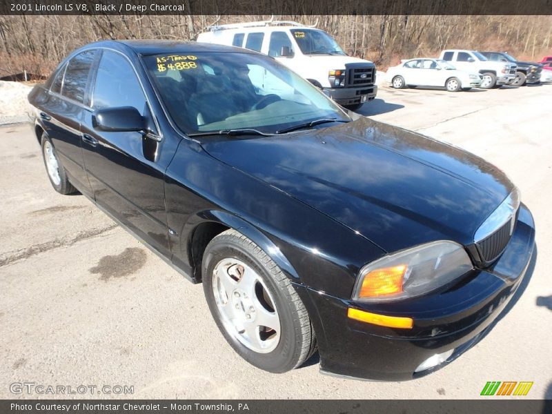 Black / Deep Charcoal 2001 Lincoln LS V8