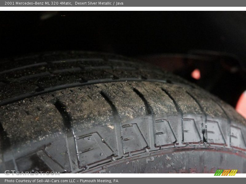 Desert Silver Metallic / Java 2001 Mercedes-Benz ML 320 4Matic