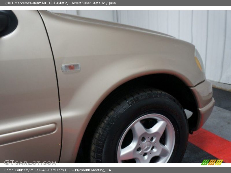 Desert Silver Metallic / Java 2001 Mercedes-Benz ML 320 4Matic