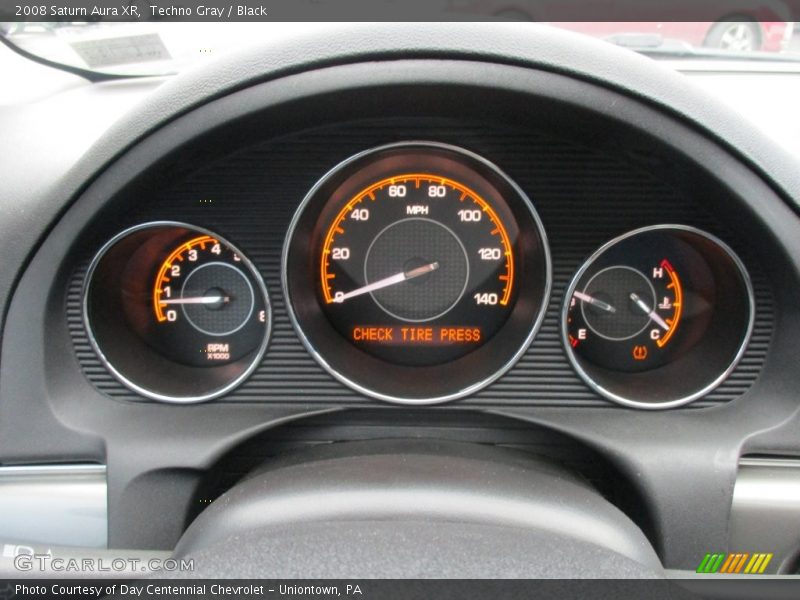 Techno Gray / Black 2008 Saturn Aura XR