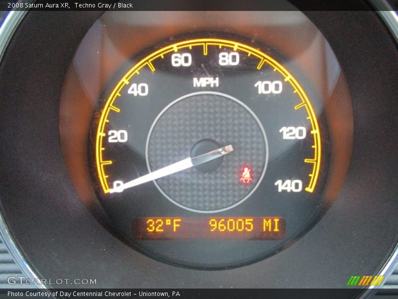 Techno Gray / Black 2008 Saturn Aura XR
