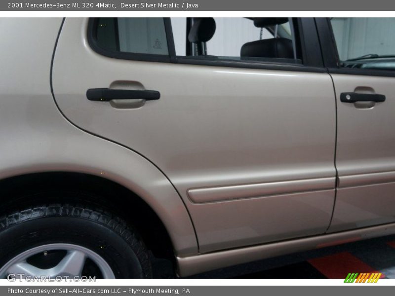 Desert Silver Metallic / Java 2001 Mercedes-Benz ML 320 4Matic