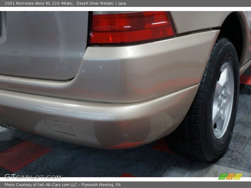 Desert Silver Metallic / Java 2001 Mercedes-Benz ML 320 4Matic