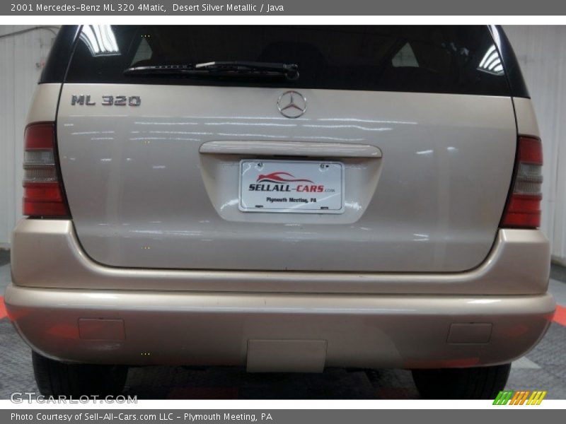 Desert Silver Metallic / Java 2001 Mercedes-Benz ML 320 4Matic
