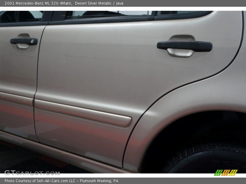 Desert Silver Metallic / Java 2001 Mercedes-Benz ML 320 4Matic