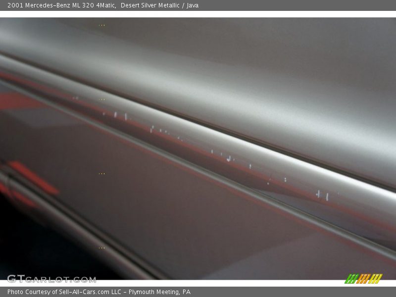 Desert Silver Metallic / Java 2001 Mercedes-Benz ML 320 4Matic