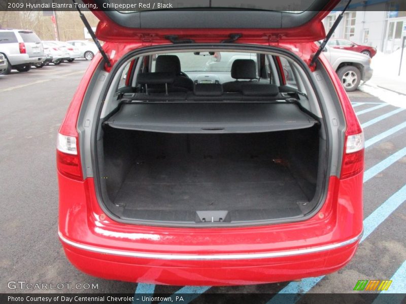 Chilipepper Red / Black 2009 Hyundai Elantra Touring