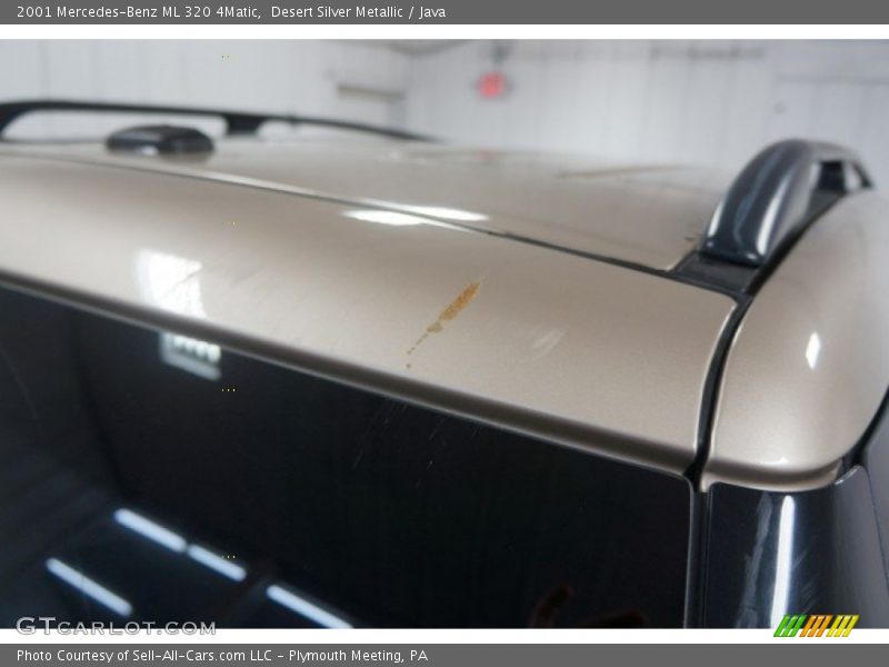 Desert Silver Metallic / Java 2001 Mercedes-Benz ML 320 4Matic