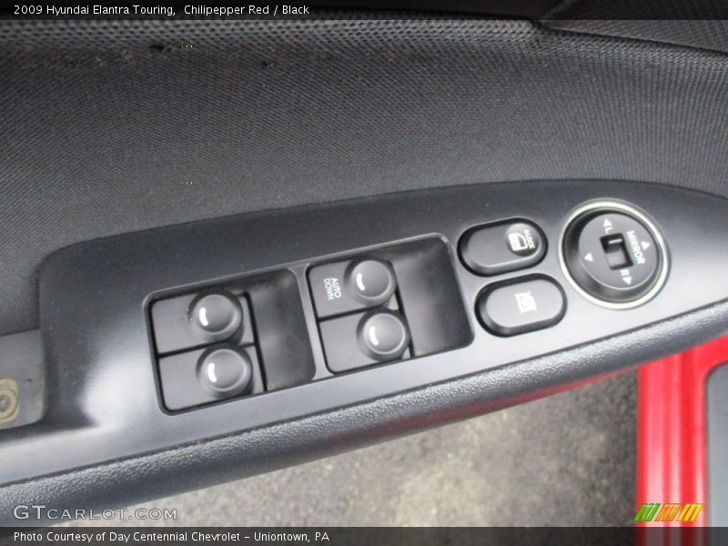 Chilipepper Red / Black 2009 Hyundai Elantra Touring