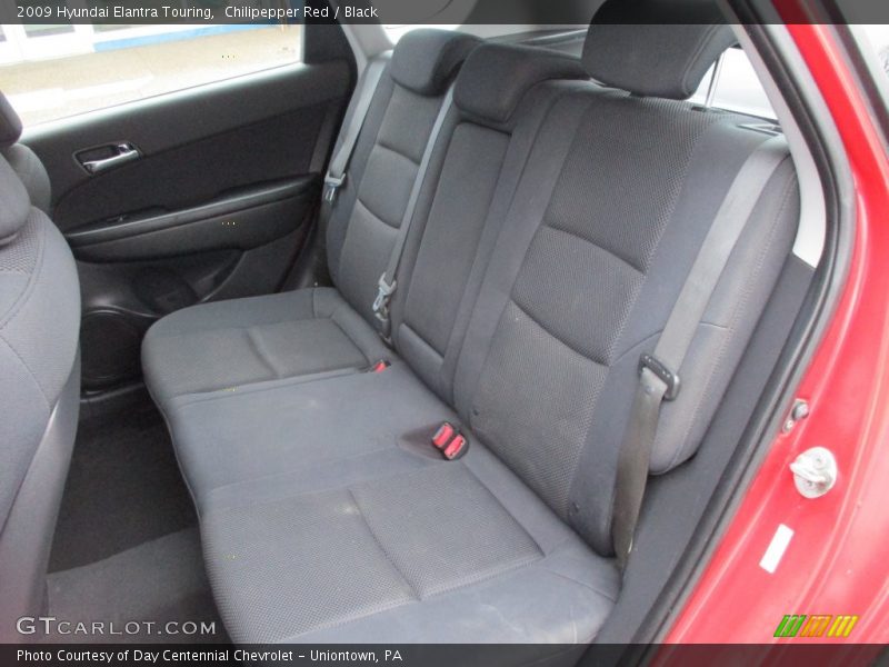 Chilipepper Red / Black 2009 Hyundai Elantra Touring