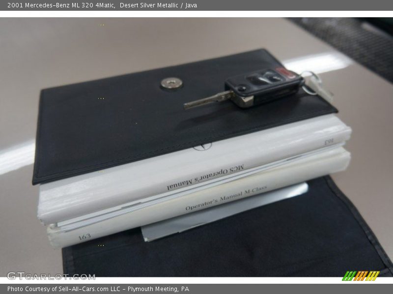 Desert Silver Metallic / Java 2001 Mercedes-Benz ML 320 4Matic