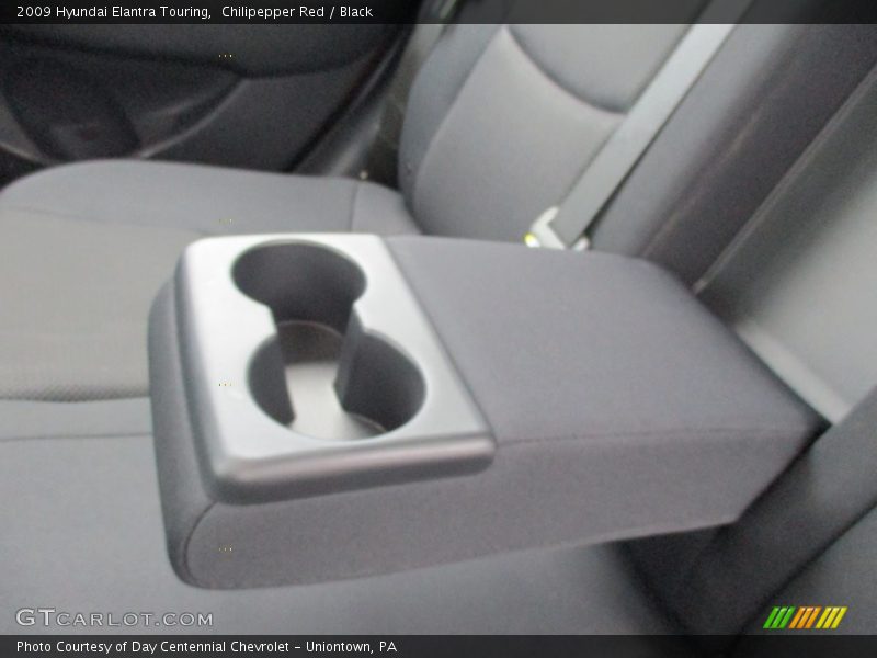 Chilipepper Red / Black 2009 Hyundai Elantra Touring