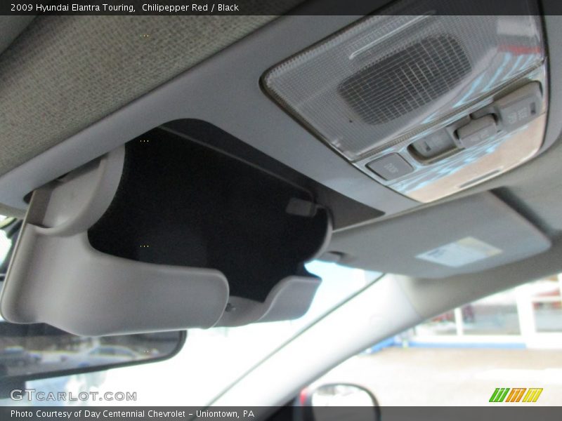 Chilipepper Red / Black 2009 Hyundai Elantra Touring