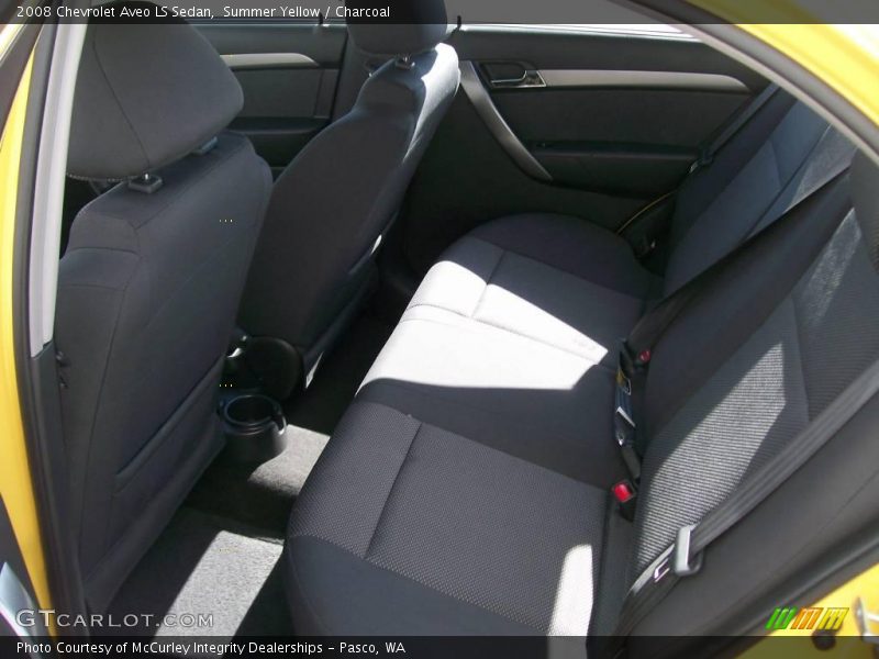 Summer Yellow / Charcoal 2008 Chevrolet Aveo LS Sedan