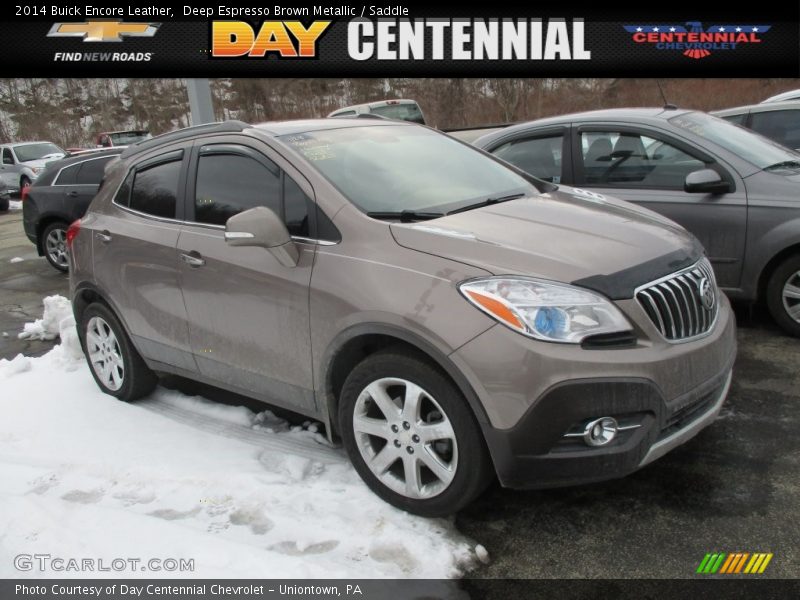 Deep Espresso Brown Metallic / Saddle 2014 Buick Encore Leather