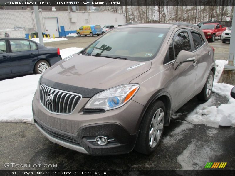 Deep Espresso Brown Metallic / Saddle 2014 Buick Encore Leather