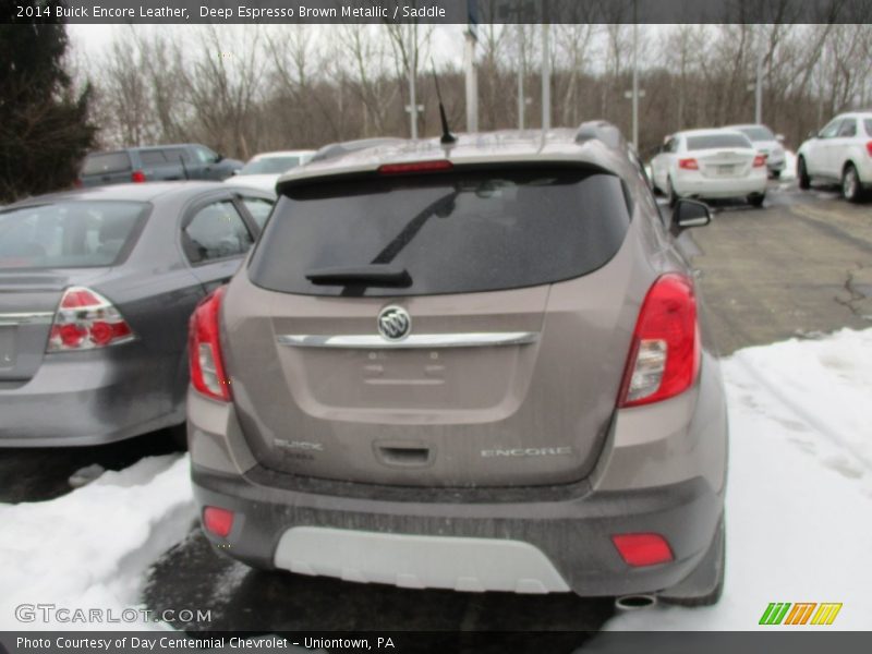Deep Espresso Brown Metallic / Saddle 2014 Buick Encore Leather