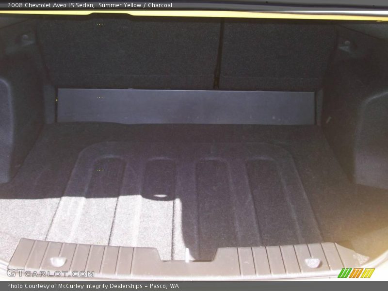 Summer Yellow / Charcoal 2008 Chevrolet Aveo LS Sedan