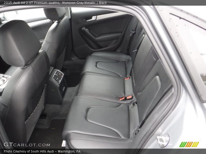 Monsoon Gray Metallic / Black 2015 Audi A4 2.0T Premium quattro