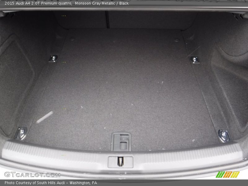 Monsoon Gray Metallic / Black 2015 Audi A4 2.0T Premium quattro