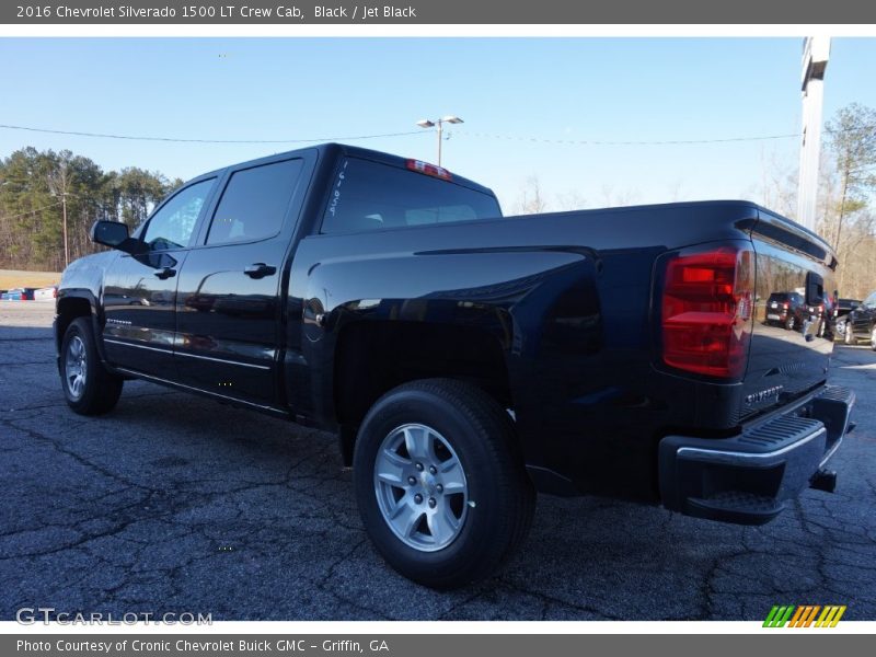 Black / Jet Black 2016 Chevrolet Silverado 1500 LT Crew Cab