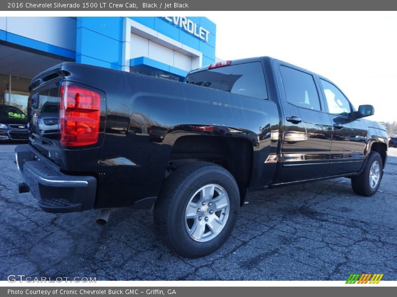 Black / Jet Black 2016 Chevrolet Silverado 1500 LT Crew Cab